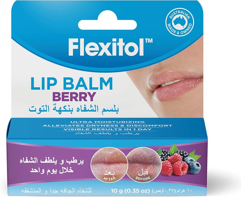 Flexitol Lip Balm Berry - Image 1